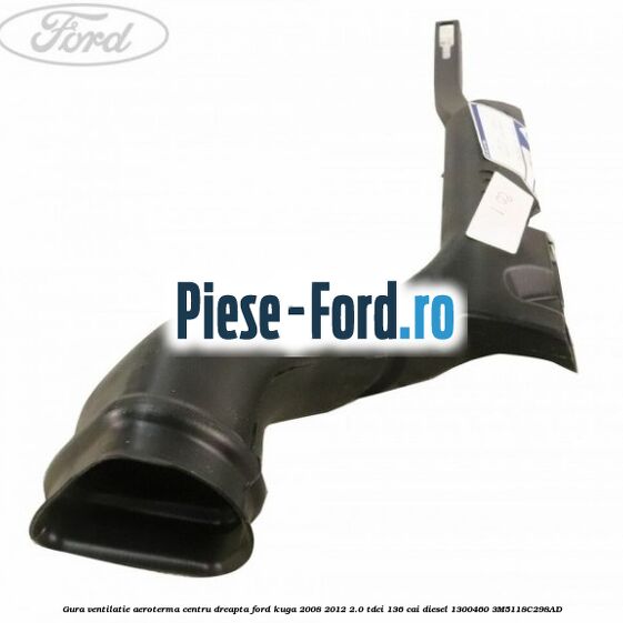 Gura ventilatie aeroterma centru dreapta Ford Kuga 2008-2012 2.0 TDCi 136 cai diesel #6532D53BEA