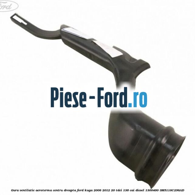 Gura ventilatie aeroterma centru dreapta Ford Kuga 2008-2012 2.0 TDCi 136 cai #6532D53BEA