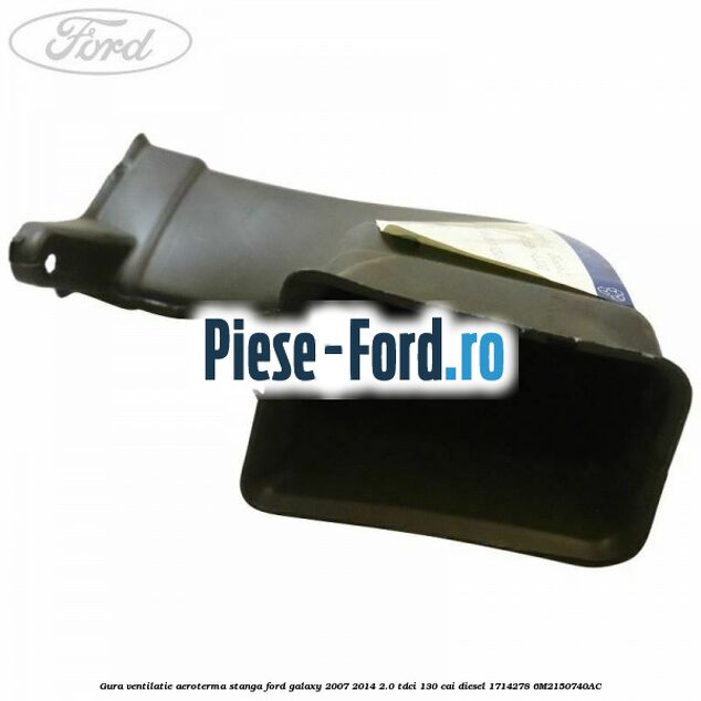 Gura ventilatie aeroterma stanga Ford Galaxy 2007-2014 2.0 TDCi 130 cai diesel #E2DC8DB801