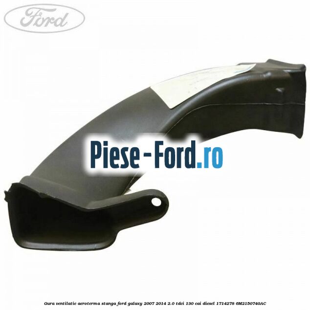 Gura ventilatie aeroterma stanga Ford Galaxy 2007-2014 2.0 TDCi 130 cai diesel #E2DC8DB801