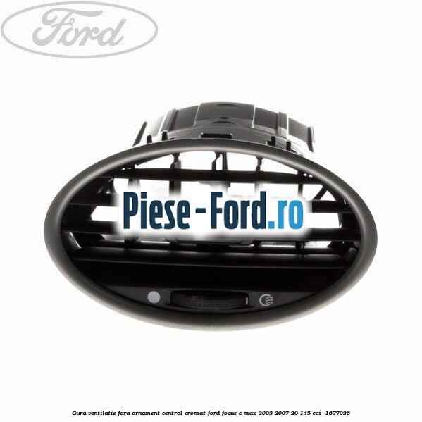 Gura ventilatie, fara ornament central cromat Ford Focus C-Max 2003-2007 2.0 145 cai #8CFB75D93A