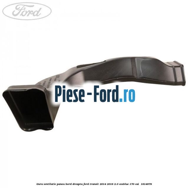 Gura ventilatie panou bord dreapta Ford Transit 2014-2018 2.0 EcoBlue 170 cai  #5B87053B1B