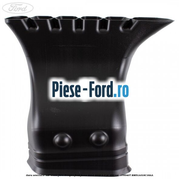 Gura ventilatie sub scaun fata dreapta Ford Focus 2014-2018 2.0 ST 250 cai  #7EFBEFB2EA