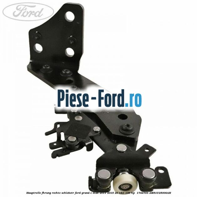 Hauptrolle Führung rechte Schiebetür Ford Grand C-Max 2011-2015 2.0 TDCi 136 HP #A1CD0DFDB3