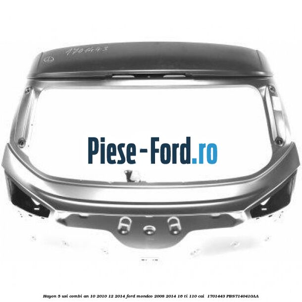 Hayon 5 usi combi an 10/2010-12/2014 Ford Mondeo 2008-2014 1.6 Ti 110 cai #E5AC7AAEB9