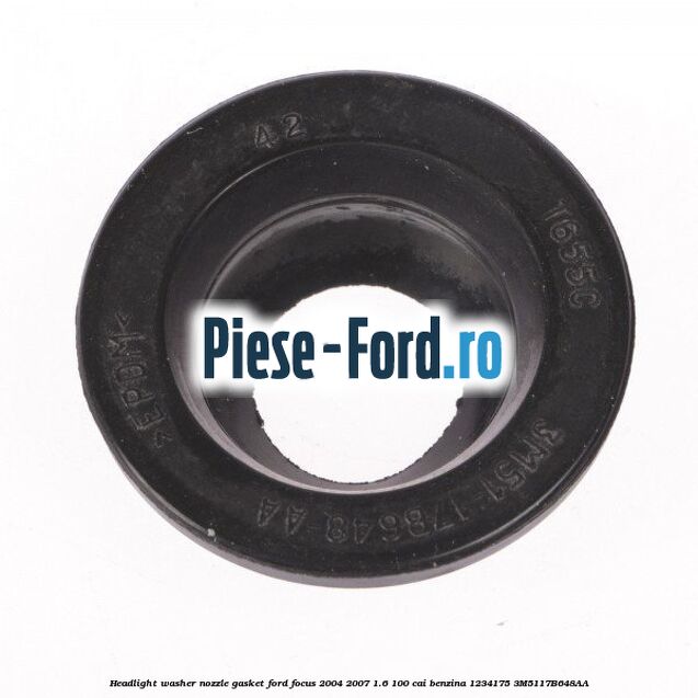 Headlight washer nozzle gasket Ford Focus 2004-2007 1.6 100 cai benzina #EEBBFA776A