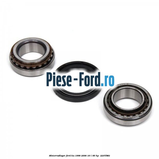 Hinterradlager Ford Ka 1996-2008 1.6 i 95 HP #7AB40071D8