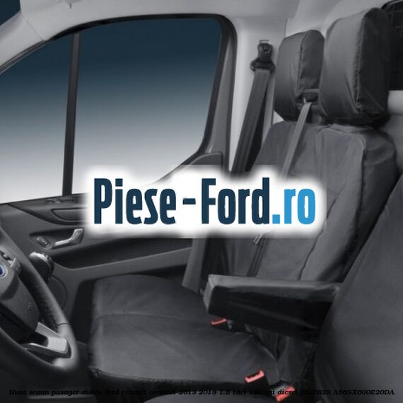 Husa scaun pasager dublu Ford Transit Connect 2013-2018 1.5 TDCi 120 cai diesel