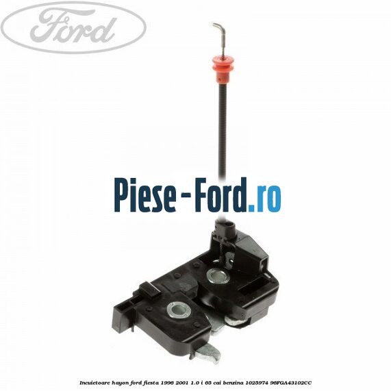 Garnitura butuc cheie usa fata Ford Fiesta 1996-2001 1.0 i 65 cai benzina