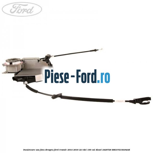 Incuietoare usa fata dreapta Ford Transit 2014-2018 2.2 TDCi 100 cai #0D1FBB293D