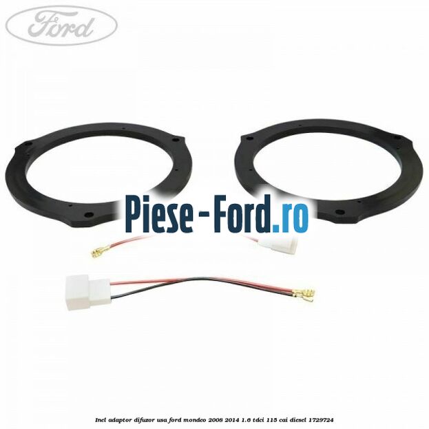 Inel adaptor difuzor usa Ford Mondeo 2008-2014 1.6 TDCi 115 cai diesel #916A4F699D