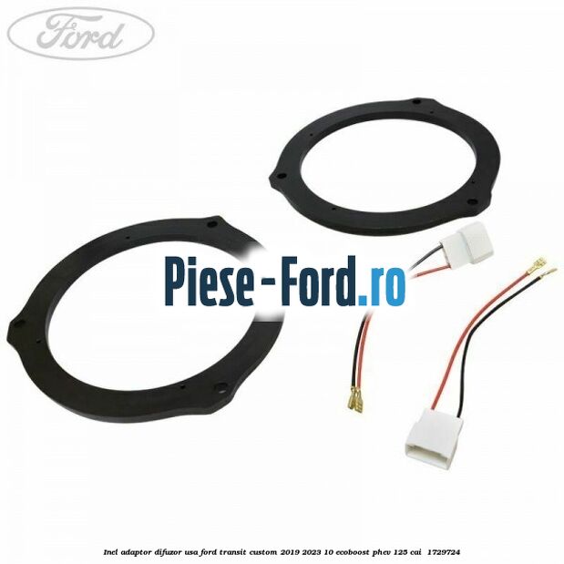 Inel adaptor difuzor usa Ford Transit Custom 2019-2023 1.0 EcoBoost PHEV 125 cai #4AE0F996EA