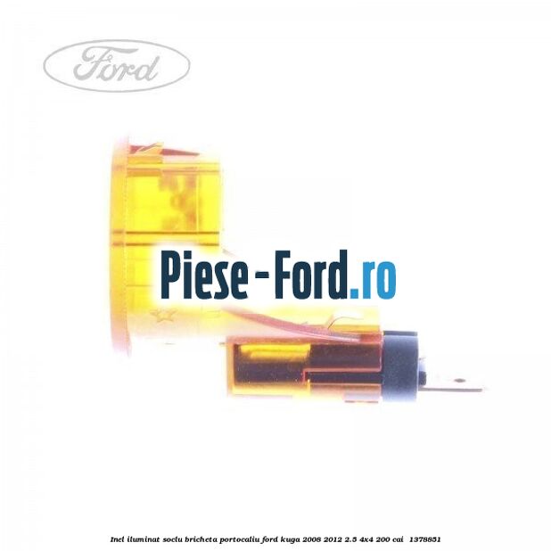 Inel iluminat soclu bricheta portocaliu Ford Kuga 2008-2012 2.5 4x4 200 cai #9464507A16