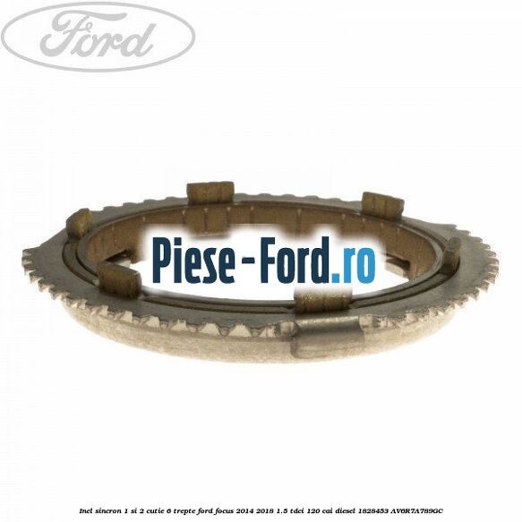 Inel sincron 1 si 2 cutie 6 trepte Ford Focus 2014-2018 1.5 TDCi 120 cai diesel