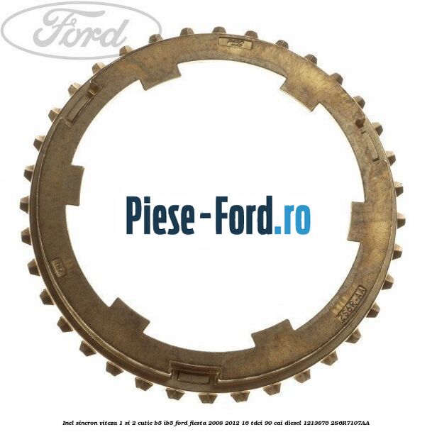 Inel sincron viteza 1 si 2 cutie B5/IB5 Ford Fiesta 2008-2012 1.6 TDCi 90 cai #632077B489