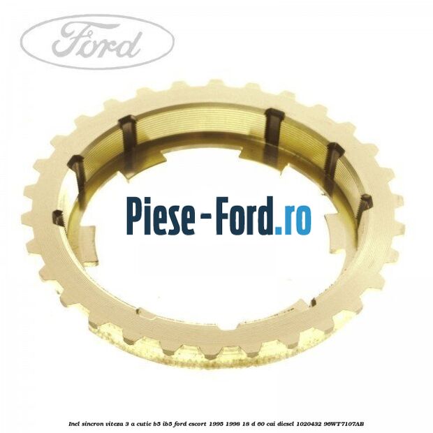 Inel sincron viteza 3 a cutie B5/IB5 Ford Escort 1995-1998 1.8 D 60 cai #F3153DACF1