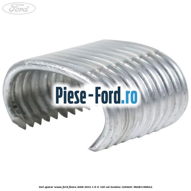 Garnitura tapiterie plafon laterala Ford Fiesta 2008-2012 1.6 Ti 120 cai benzina