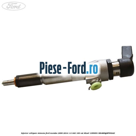 Injector echipare Siemens Ford Mondeo 2008-2014 1.8 TDCi 100 cai diesel #9F72E08235