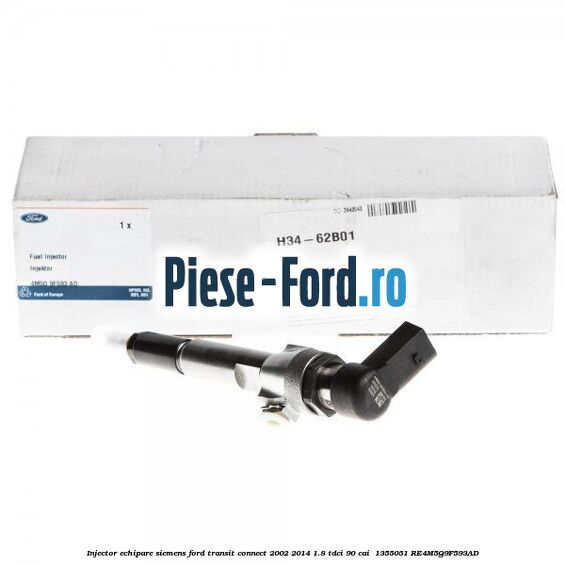 Injector echipare Siemens Ford Transit Connect 2002-2014 1.8 TDCi 90 cai  #672551D258