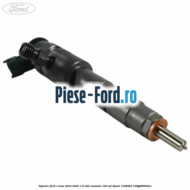 Injector Ford C-Max 2016-2020 1.5 TDCi ECOnetic 105 cai diesel #0D2956DB55