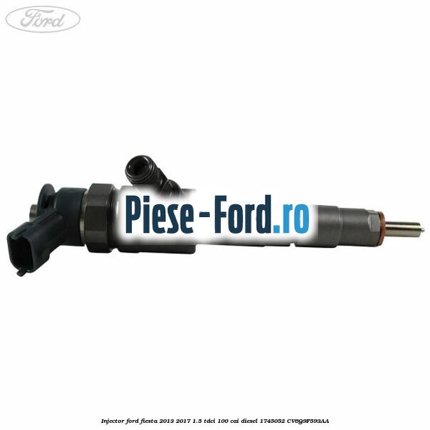 Injector Ford Fiesta 2013-2017 1.5 TDCi 100 cai diesel #DB89C9A5BB
