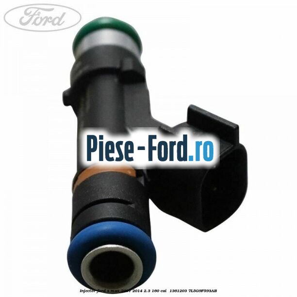 Injector Ford S-Max 2007-2014 2.3 160 cai  #8E2B2178C3