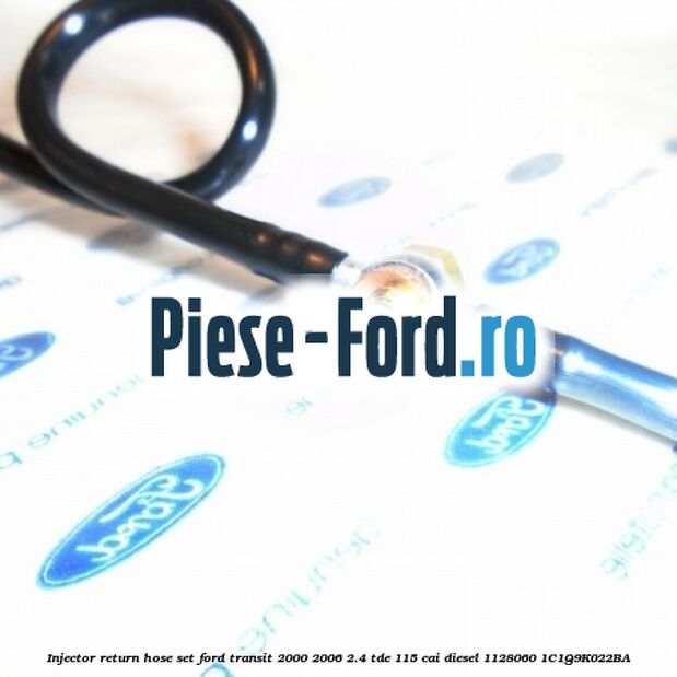 Injector return hose set Ford Transit 2000-2006 2.4 TDE 115 cai diesel #B1F78975CC