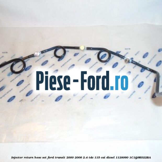 Injector return hose set Ford Transit 2000-2006 2.4 TDE 115 cai diesel #B1F78975CC
