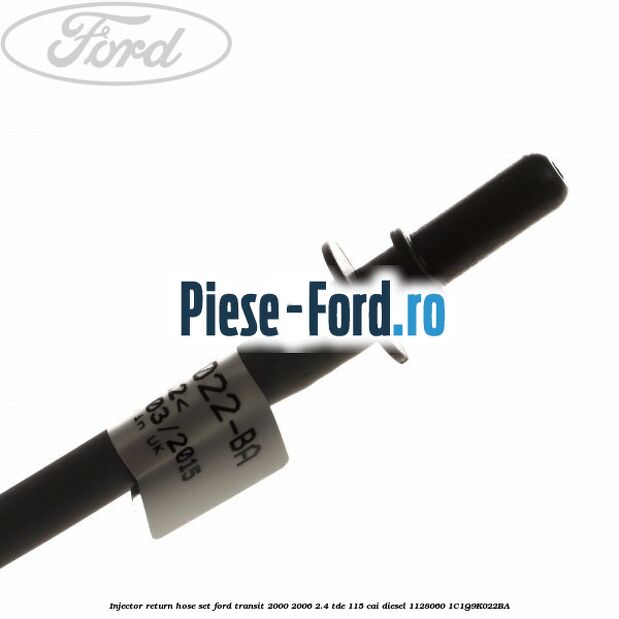 Injector return hose set Ford Transit 2000-2006 2.4 TDE 115 cai diesel #B1F78975CC