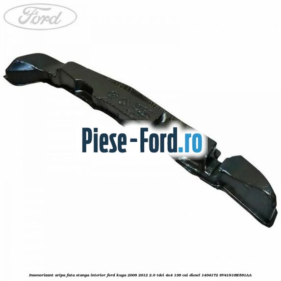 Insonorizant aripa fata dreapta interior Ford Kuga 2008-2012 2.0 TDCi 4x4 136 cai diesel