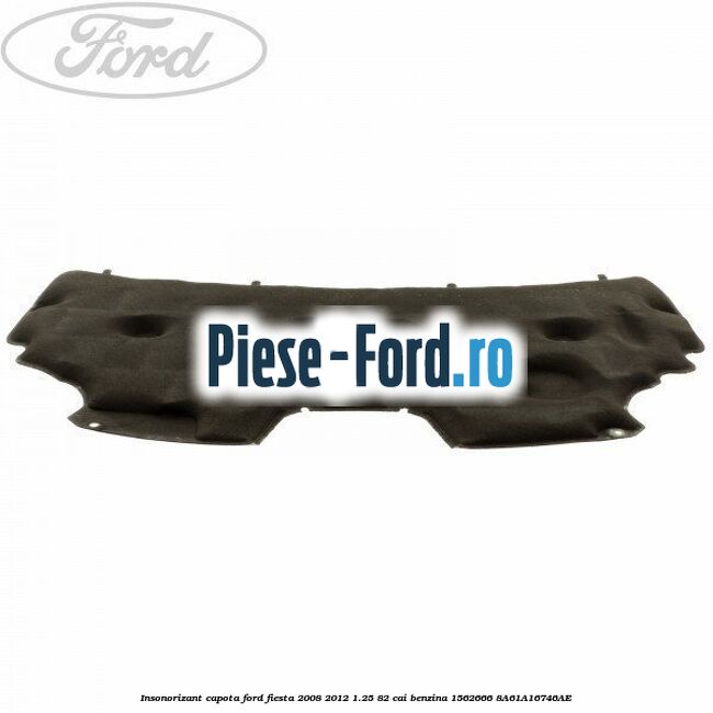 Insonorizant aripa fata stanga Ford Fiesta 2008-2012 1.25 82 cai benzina