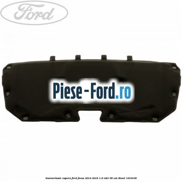 Insonorizant capota Ford Focus 2014-2018 1.6 TDCi 95 cai diesel