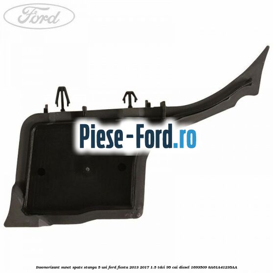 Insonorizant sunet spate stanga 5 usi Ford Fiesta 2013-2017 1.5 TDCi 95 cai diesel
