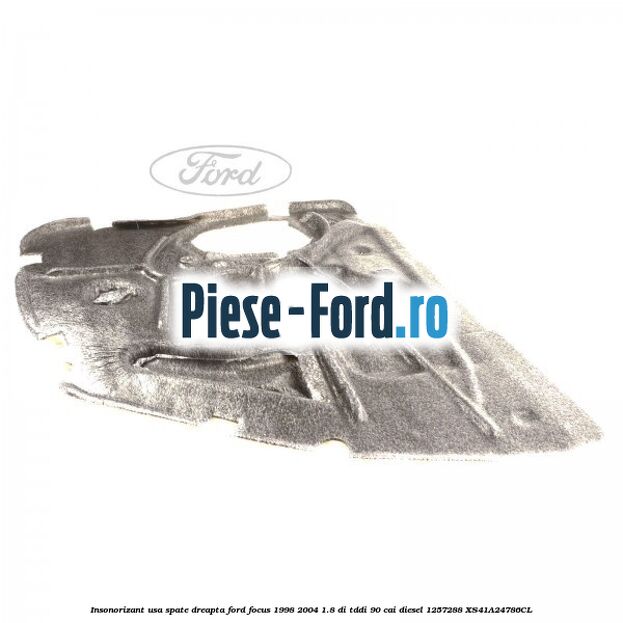 Insonorizant usa spate dreapta Ford Focus 1998-2004 1.8 DI/TDDi 90 cai diesel #3B90F0F60F