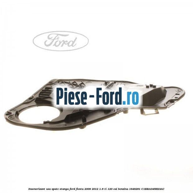 Insonorizant usa spate stanga Ford Fiesta 2008-2012 1.6 Ti 120 cai benzina