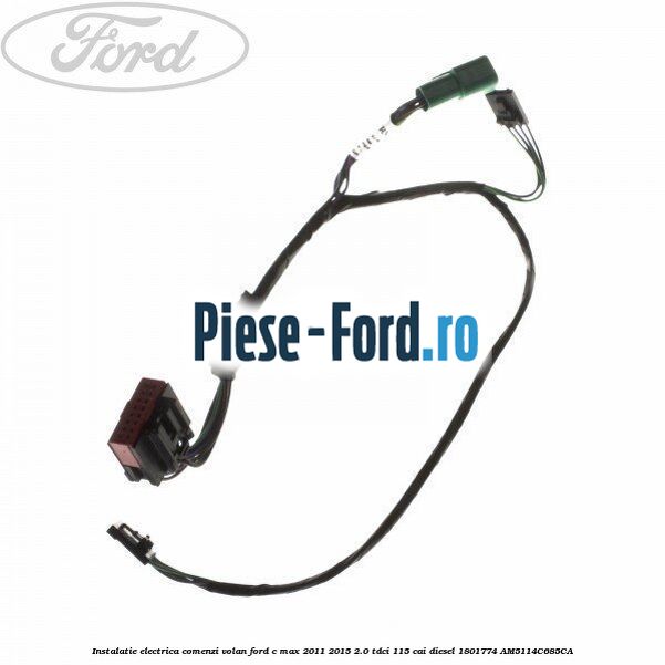 Instalatie electrica comenzi volan Ford C-Max 2011-2015 2.0 TDCi 115 cai diesel