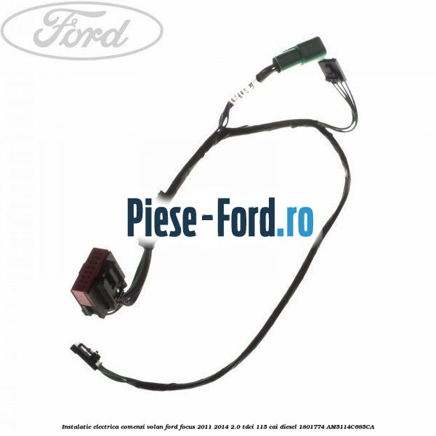Cablu dezactivare indicator airbag pasager PADI Ford Focus 2011-2014 2.0 TDCi 115 cai diesel