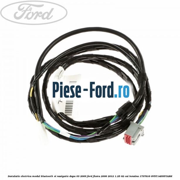Instalatie electrica led usa fata Ford Fiesta 2008-2012 1.25 82 cai benzina