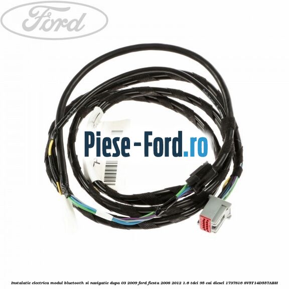 Instalatie electrica led usa fata Ford Fiesta 2008-2012 1.6 TDCi 95 cai diesel