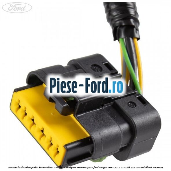 Instalatie electrica podea bena cabina 3/4 usi cu echipare camera spate Ford Ranger 2012-2015 3.2 TDCi 4x4 200 cai diesel #98A47EB8AE