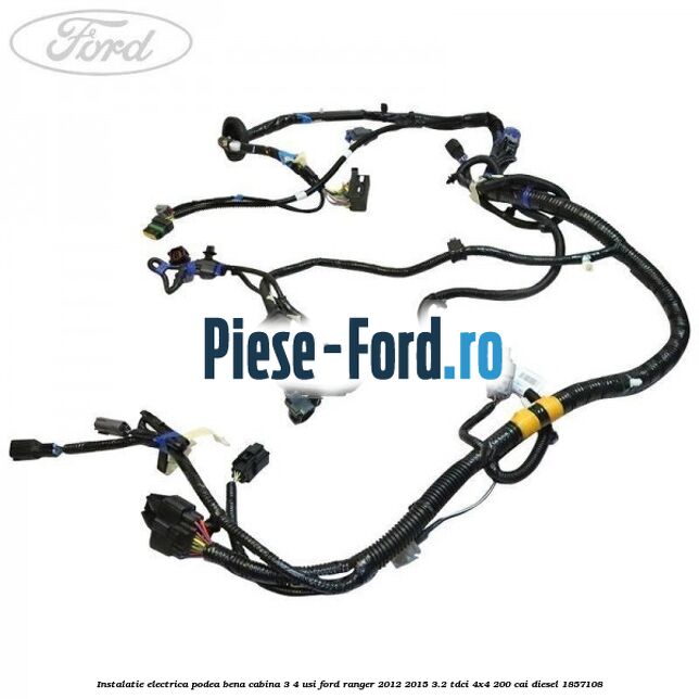 Instalatie electrica podea bena cabina 3/4 usi Ford Ranger 2012-2015 3.2 TDCi 4x4 200 cai diesel #0491F05826
