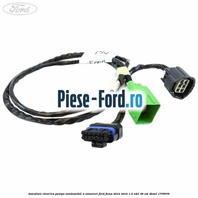 Instalatie electrica pompa combustibil 3 conectori Ford Focus 2014-2018 1.5 TDCi 95 cai #E3B8C88B77