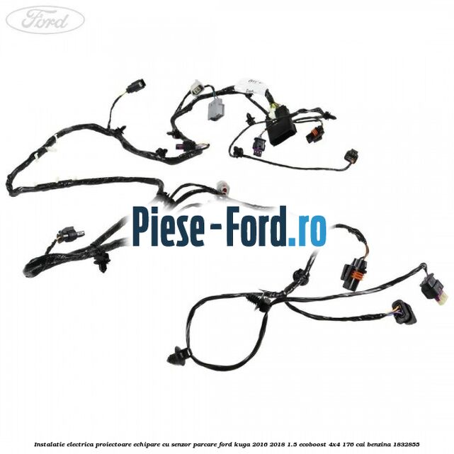 Instalatie electrica proiectoare echipare cu senzor parcare Ford Kuga 2016-2018 1.5 EcoBoost 4x4 176 cai benzina #85BB68D8A3