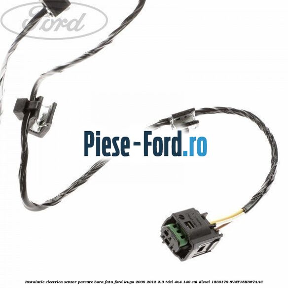 Instalatie electrica senzor parcare bara fata Ford Kuga 2008-2012 2.0 TDCI 4x4 140 cai diesel