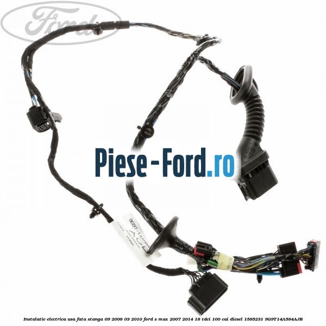 Instalatie electrica usa fata stanga 09/2008-03/2010 Ford S-Max 2007-2014 1.8 TDCi 100 cai #4A1D71BB02