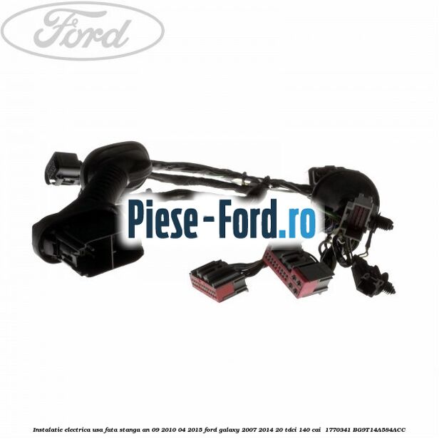 Instalatie electrica usa fata stanga an 09/2010-04/2015 Ford Galaxy 2007-2014 2.0 TDCi 140 cai #A268E8A8C9