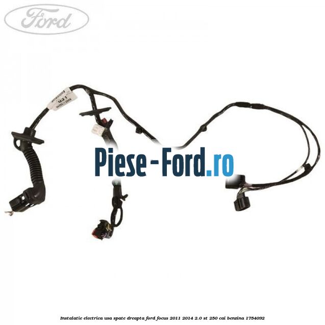 Instalatie electrica usa spate dreapta Ford Focus 2011-2014 2.0 ST 250 cai #67E8919BF4