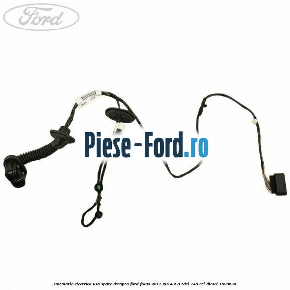Instalatie electrica usa spate dreapta Ford Focus 2011-2014 2.0 TDCi 140 cai diesel #D3A4891A14