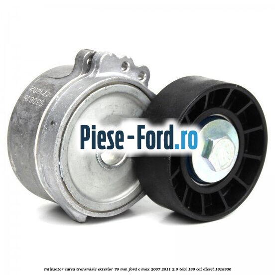 Intinzator curea transmisie exterior 70 mm Ford C-Max 2007-2011 2.0 TDCi 136 cai diesel #C6D978178E