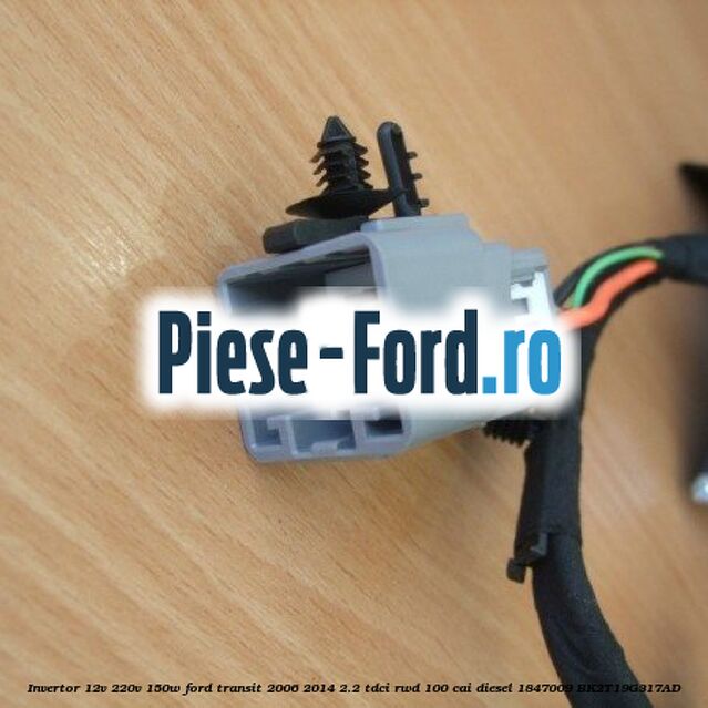 Invertor 12v-220v 150w Ford Transit 2006-2014 2.2 TDCi RWD 100 cai diesel #2857D91178